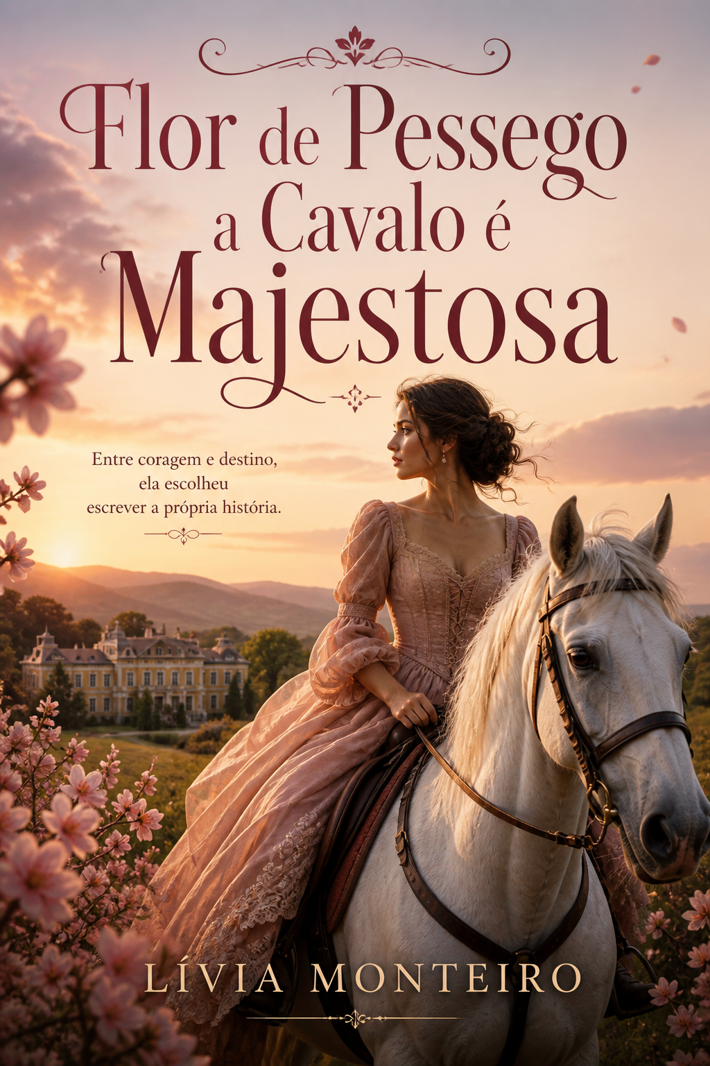 Flor de Pessego a Cavalo é Majestosa