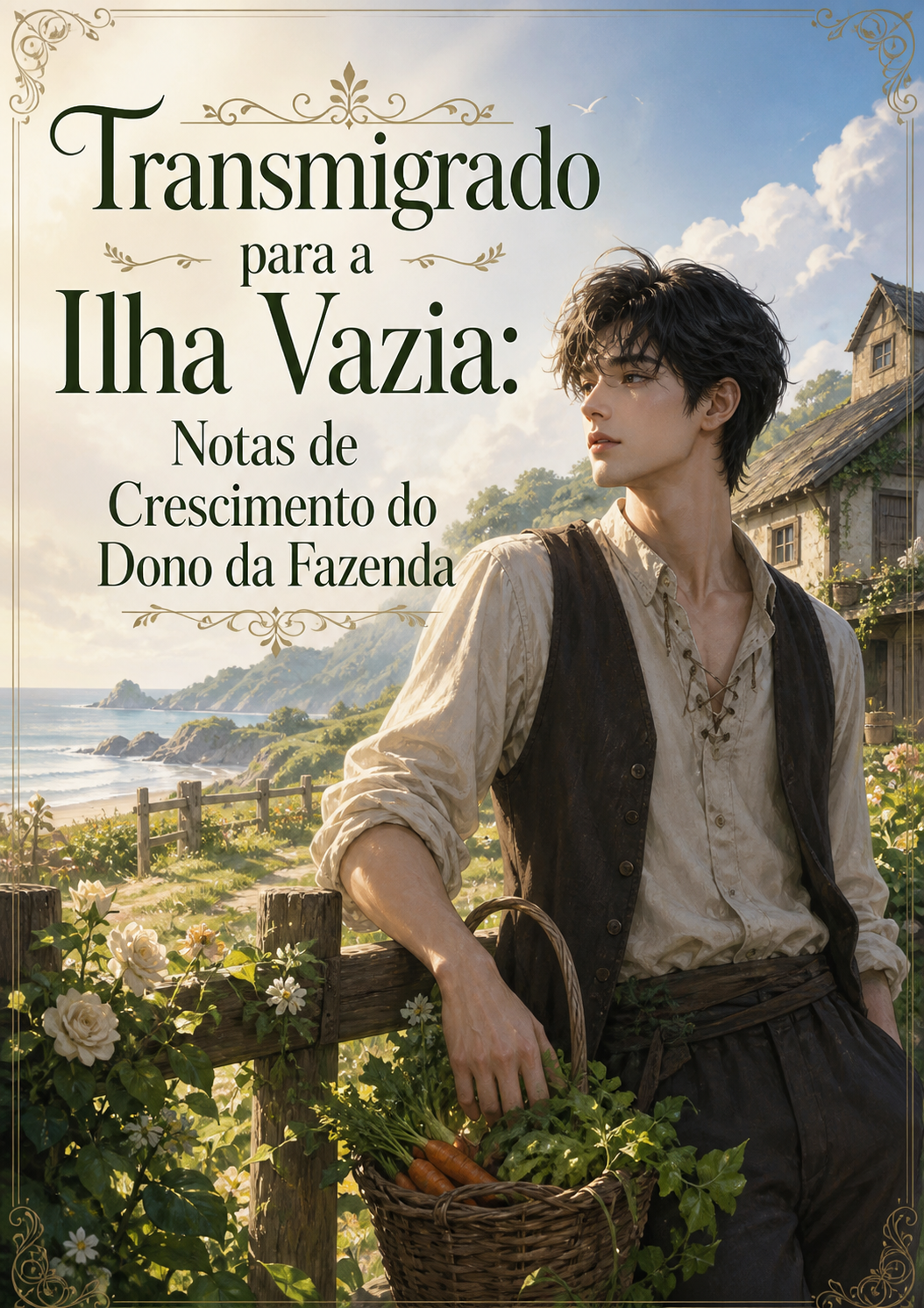Transmigrado para a Ilha Vazia: Notas de Crescimento do Dono da Fazenda