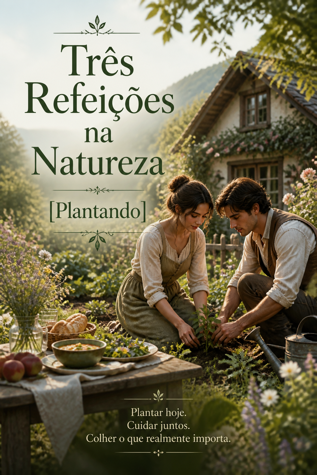 Três Refeições na Natureza [Plantando]